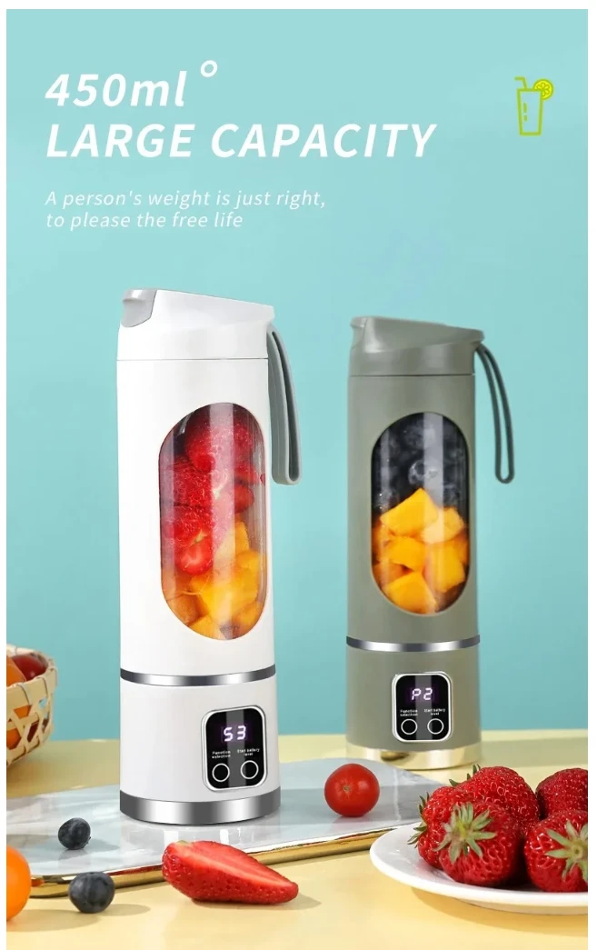 Nondk Portable Juicer 500ml - image 2