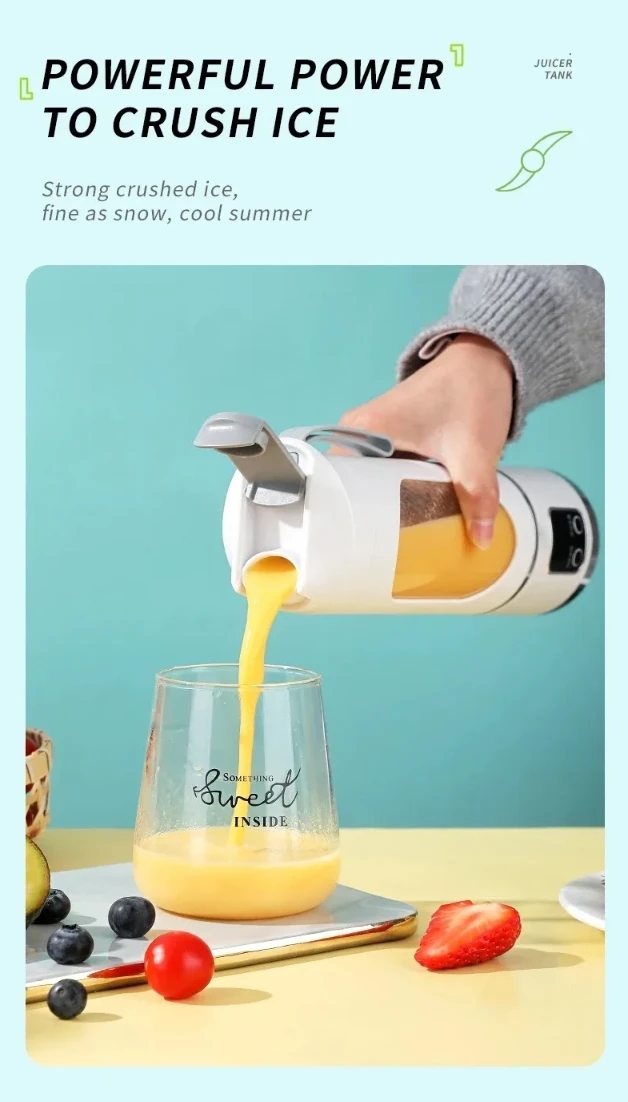Nondk Portable Juicer 500ml - image 3
