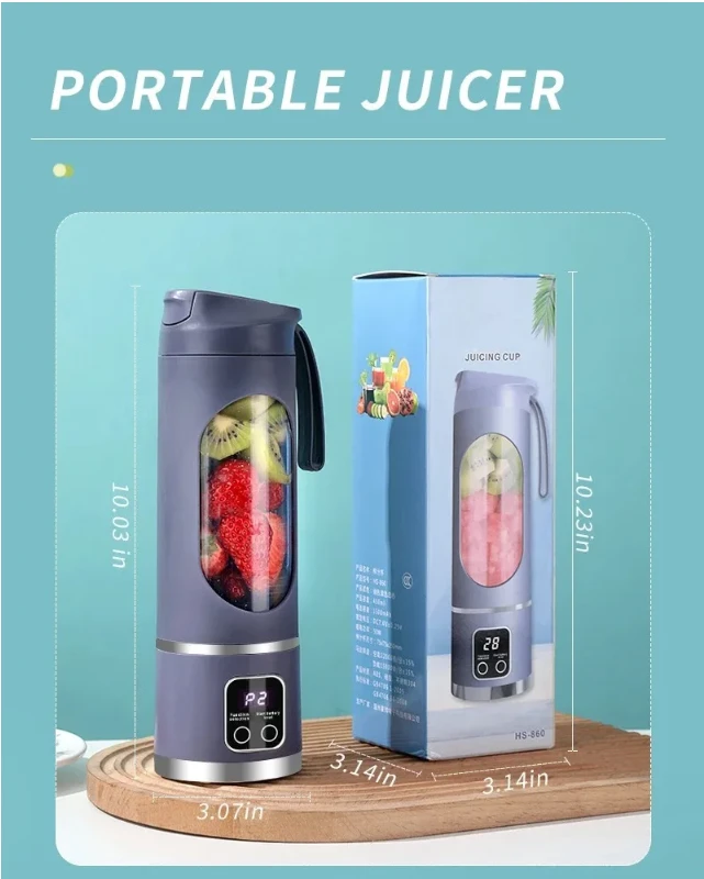 Nondk Portable Juicer 500ml - image 6