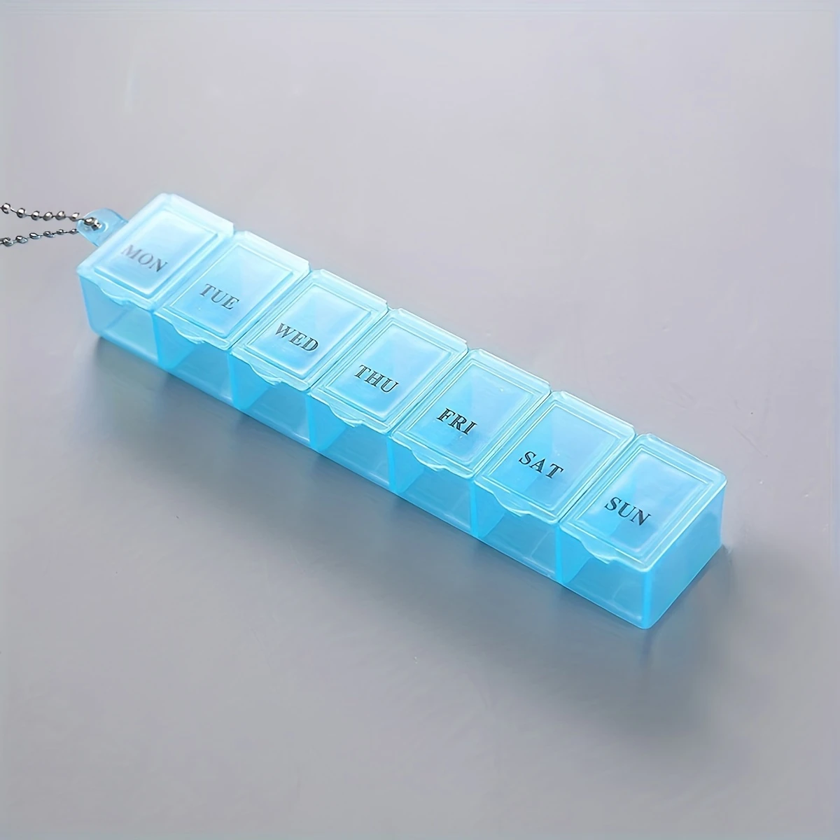 Generic Pill Organizer Transparent Food-Safe Plastic - image 3