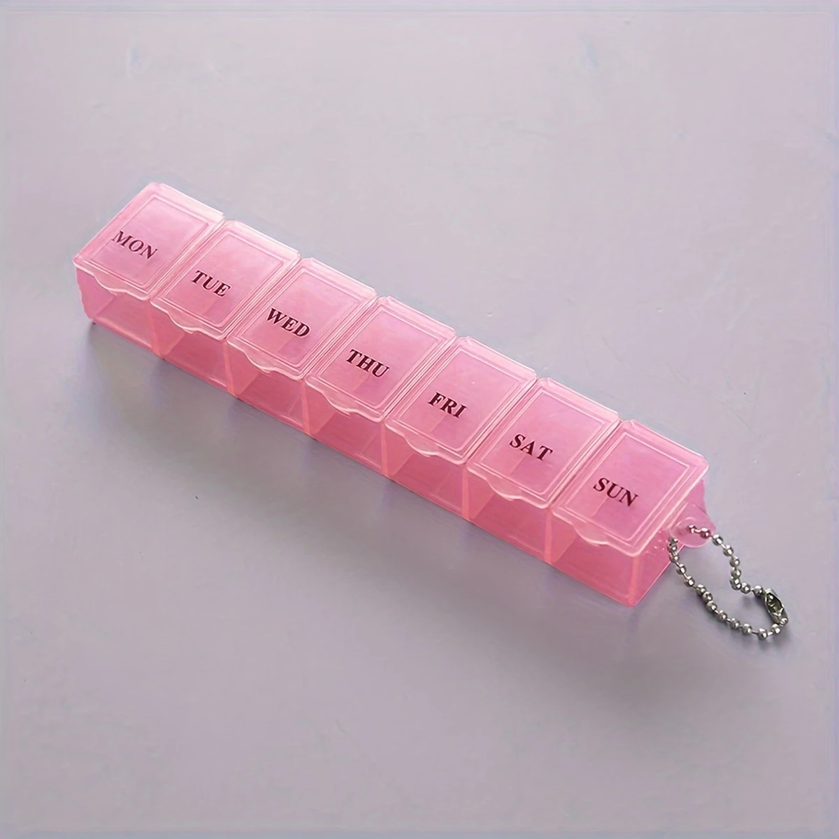 Generic Pill Organizer Transparent Food-Safe Plastic - image 4