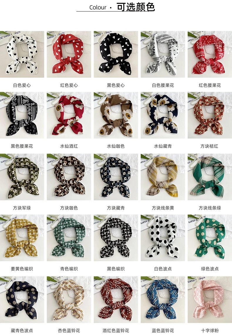 Generic Premium 55cm Cotton Viscose Bandana - image 6