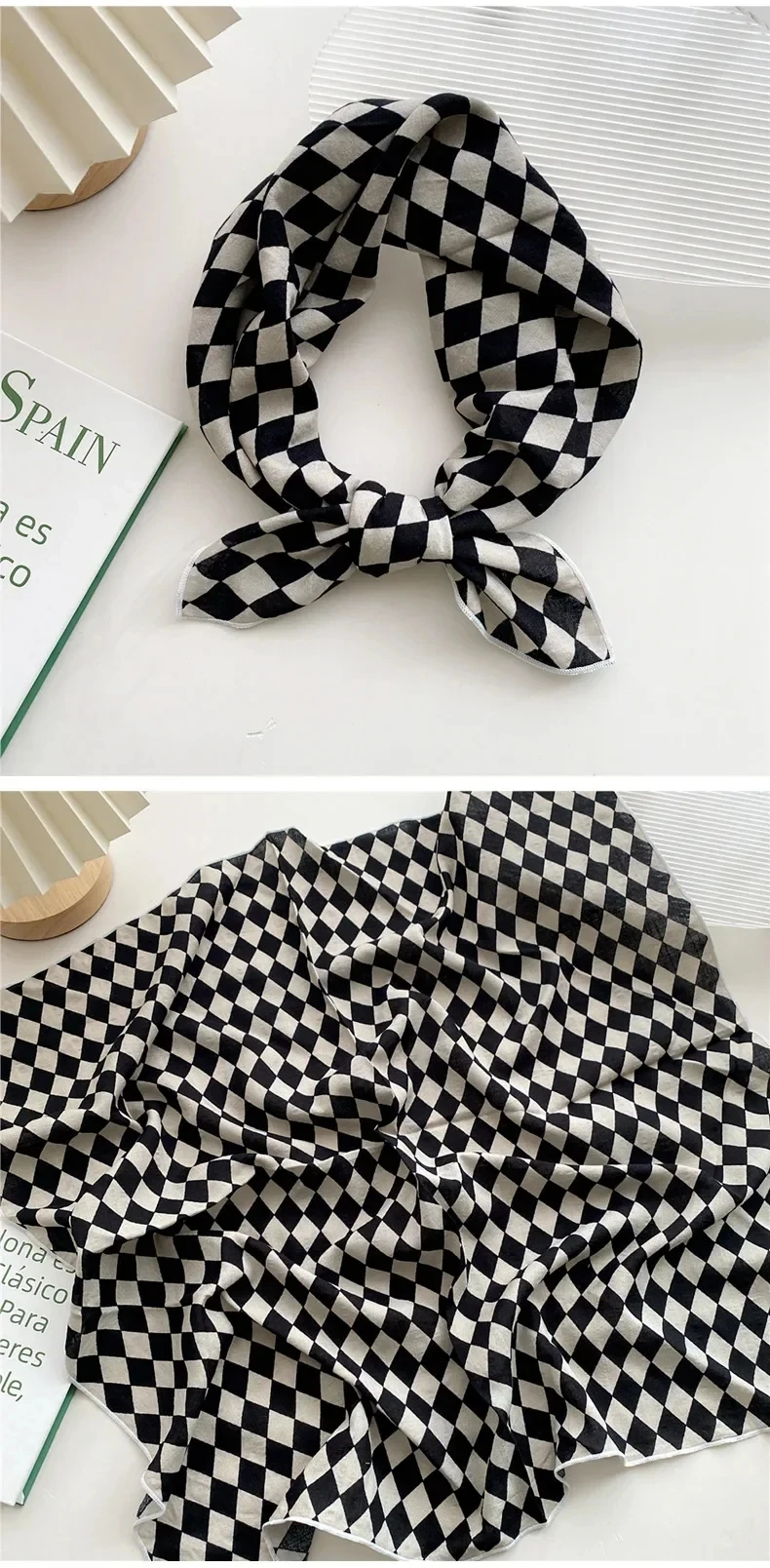 Generic Premium 55cm Cotton Viscose Bandana - image 5