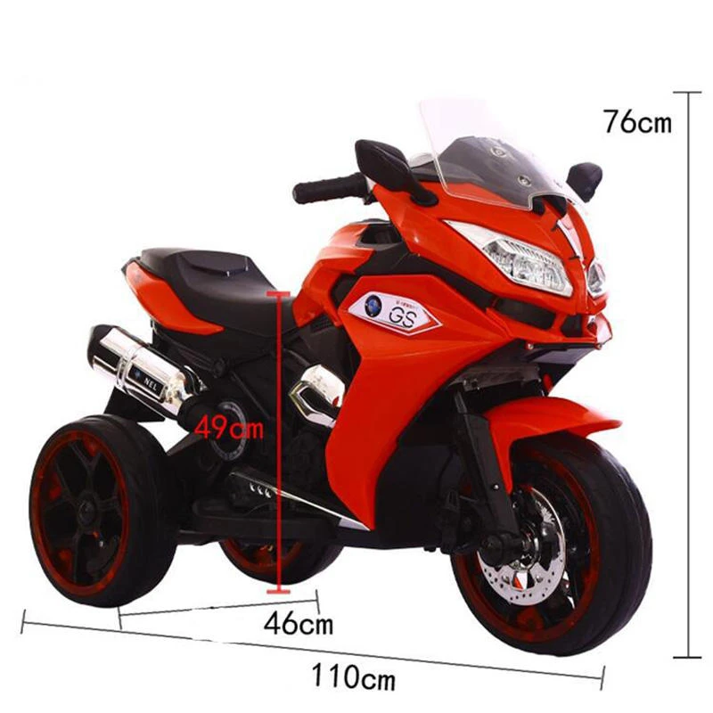 Generic Ride on Motorcycle Built-in Shock Absorbers - image 5