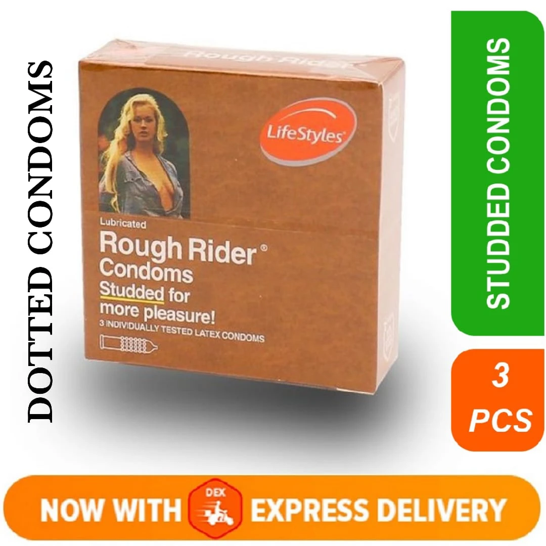 Rough Rider Studded Dotted Condoms - image 7