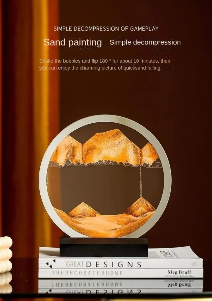 Generic Decorator Ornament Moving Sand Art - image 4