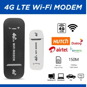 4G LTE WiFi USB Modem Router All SIM Support 150mpbs