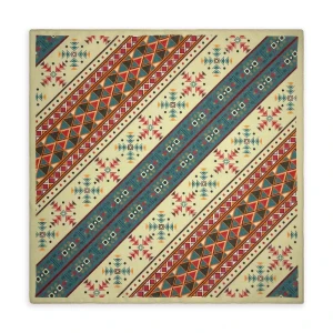 XIOLINE Geometric Elegance Bridge Check Bandana