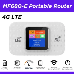 MF680-E 4G LTE Portable WiFi Portable Router 3000mAh