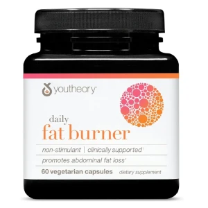 Youtheory Daily Fat Burner Supports 60 Capsules