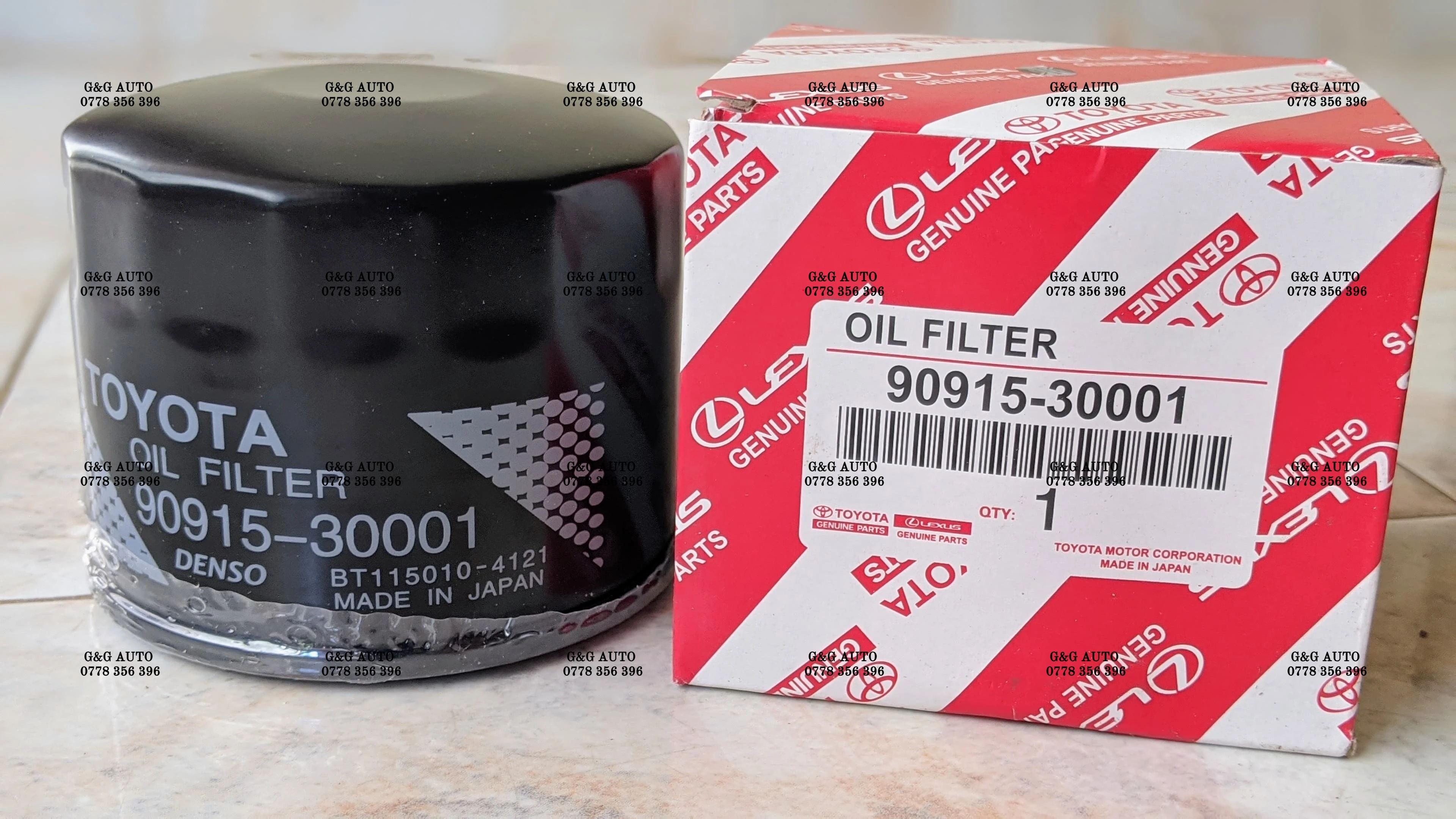 TOYOTA GENUINE OIL FILTER - C112 ( 90915-30001)