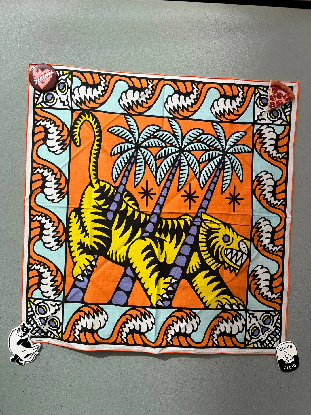 XIOLINE Tropical Tiger Surf Bandana - image 3