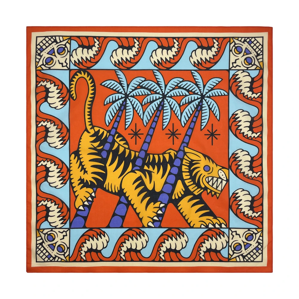 XIOLINE Tropical Tiger Surf Bandana - image 5