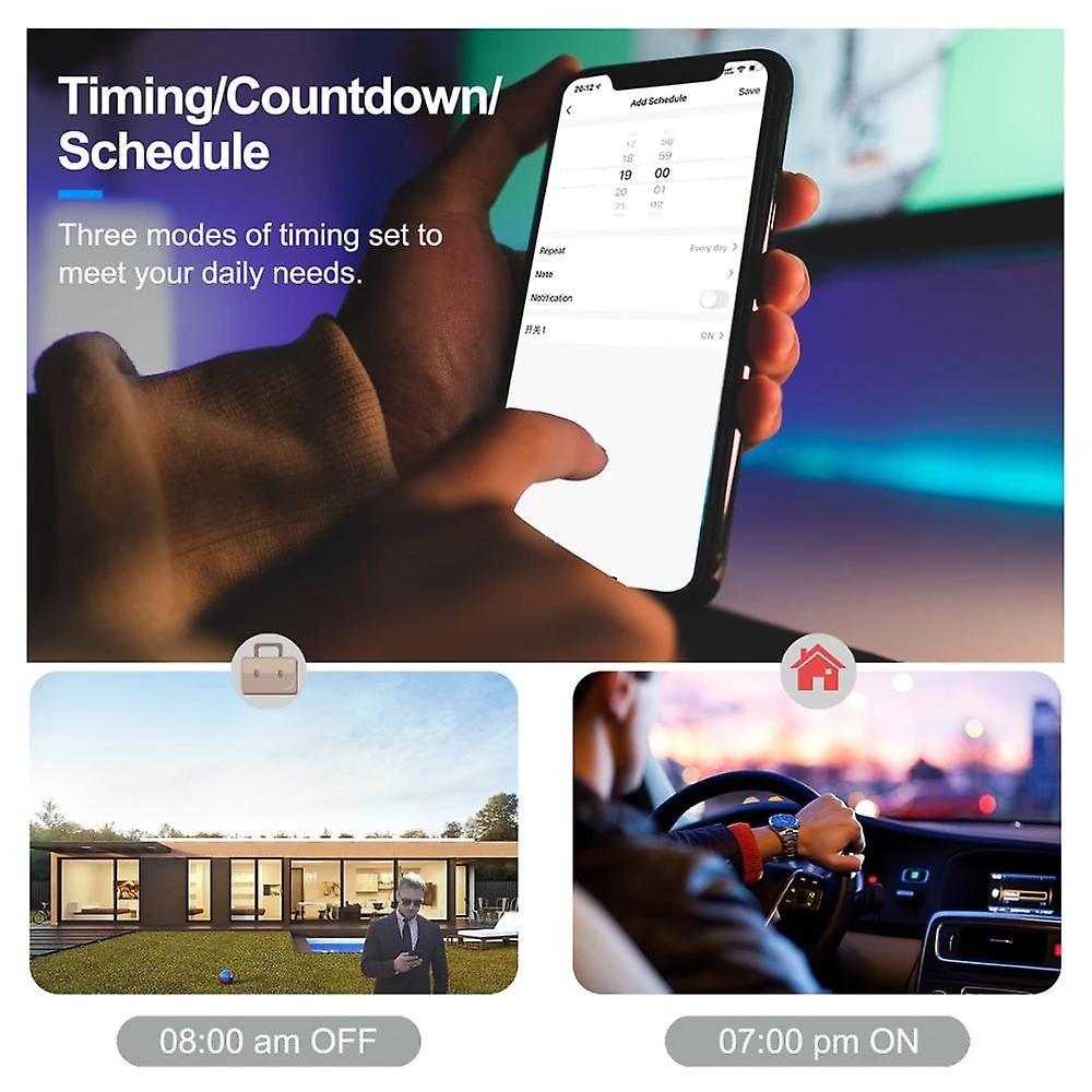 1 Gang Tuya WiFi Smart Switch Touch & App Control - image 5