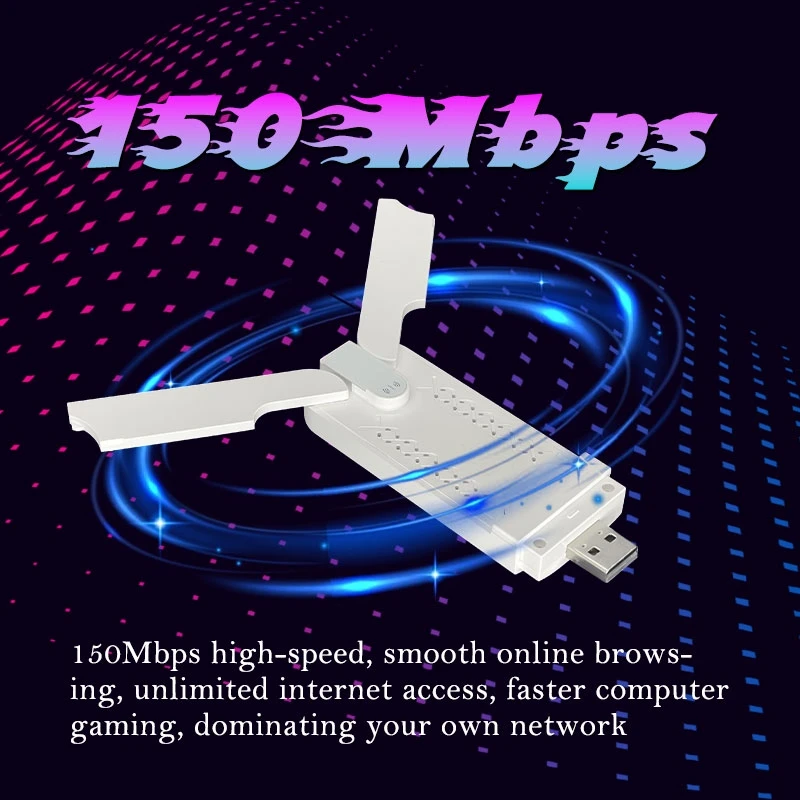 U97 4G LTE USB WiFi Router Dual Antenna 150Mbps - image 3