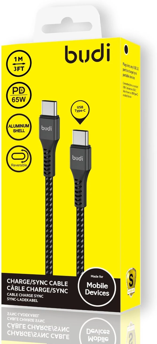 Budi PD 65W Type-C Cable Super Fast Charging - image 2