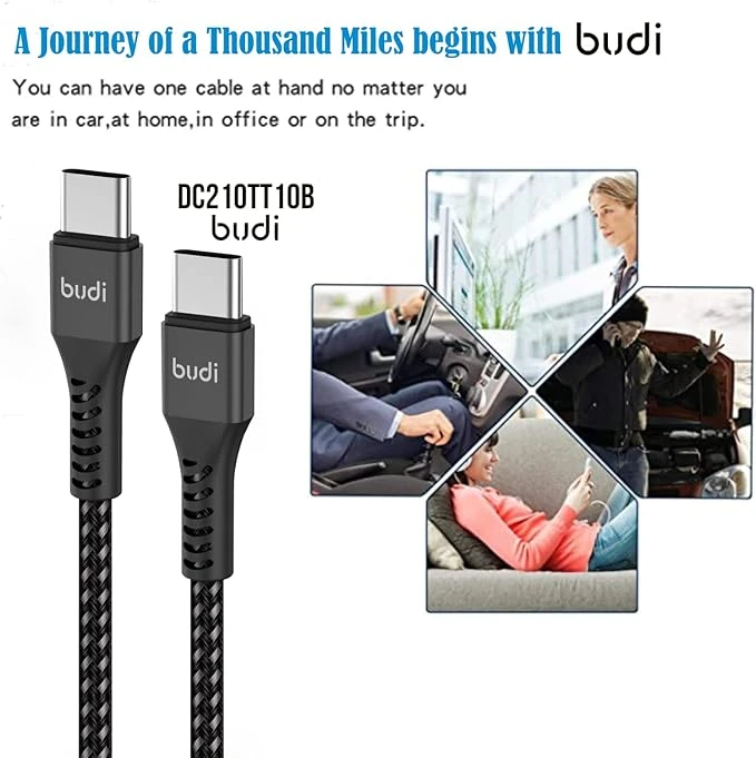 Budi PD 65W Type-C Cable Super Fast Charging - image 4