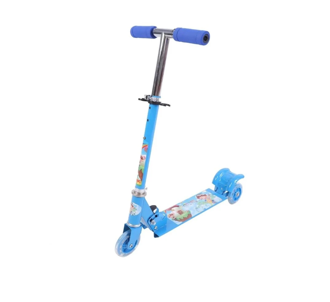 Adjustable Foldable Kids 3-Wheel Scooter - image 5