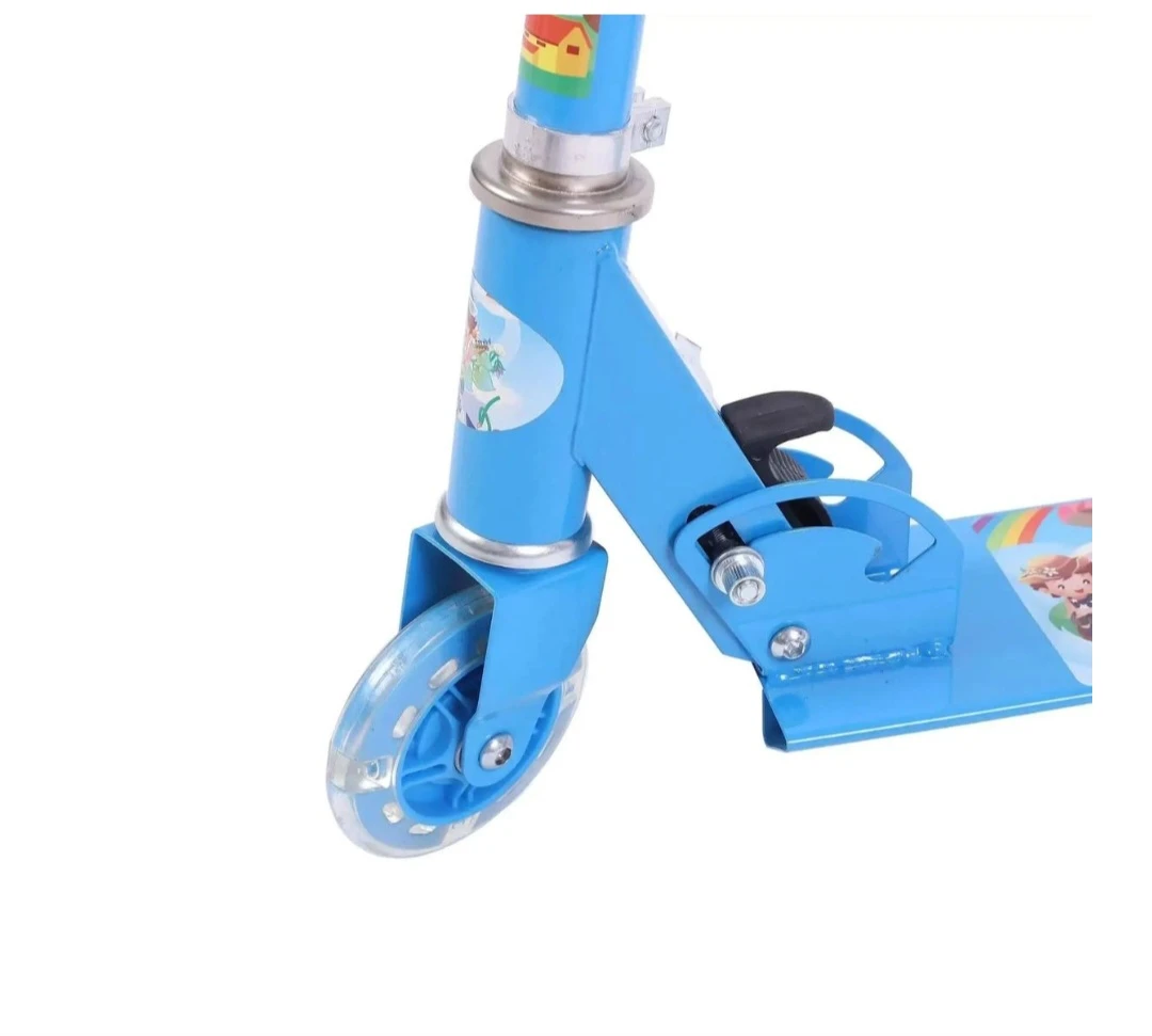 Adjustable Foldable Kids 3-Wheel Scooter - image 3