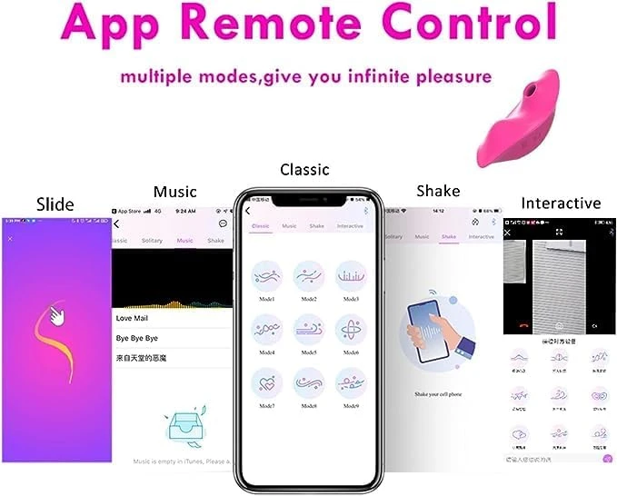 APP Control Sucking and Vibrating  pant Butterfly - image 3