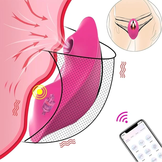 APP Control Sucking and Vibrating  pant Butterfly - image 2