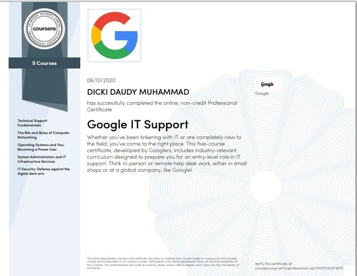 Coursera Plus Google Certificates Six Months Plan - image 2