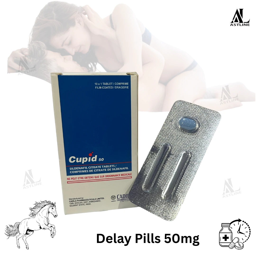 Cupid Delay Tablet 50mg Erectile Dysfunction Treatment - image 6