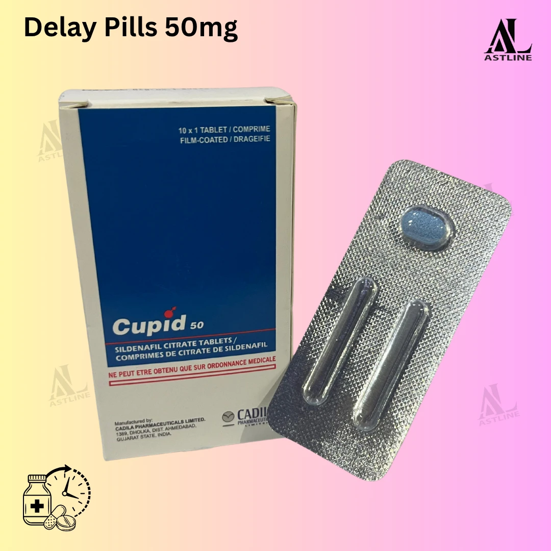 Cupid Delay Tablet 50mg Erectile Dysfunction Treatment - image 2
