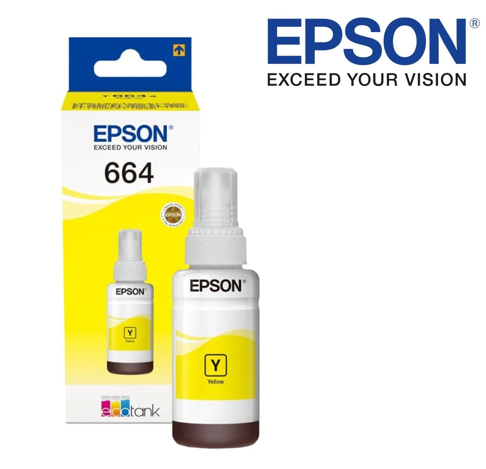 Epson 664 Original Ink Bottle Yellow