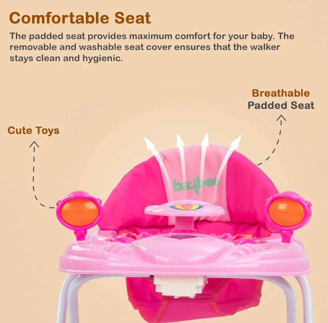 Baybee Winnie Foldable Walker with Music & Light - image 4