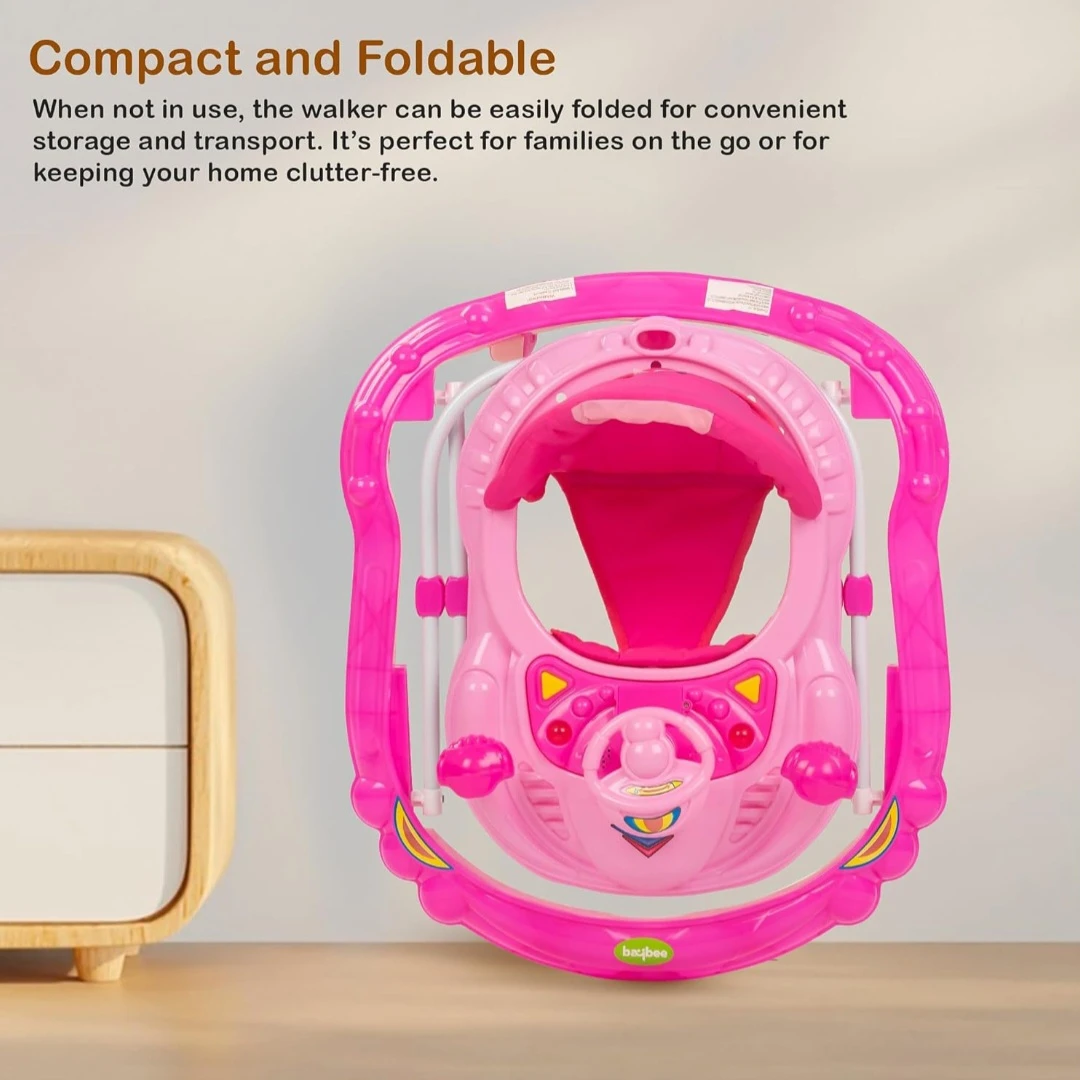 Baybee Winnie Foldable Walker with Music & Light - image 5