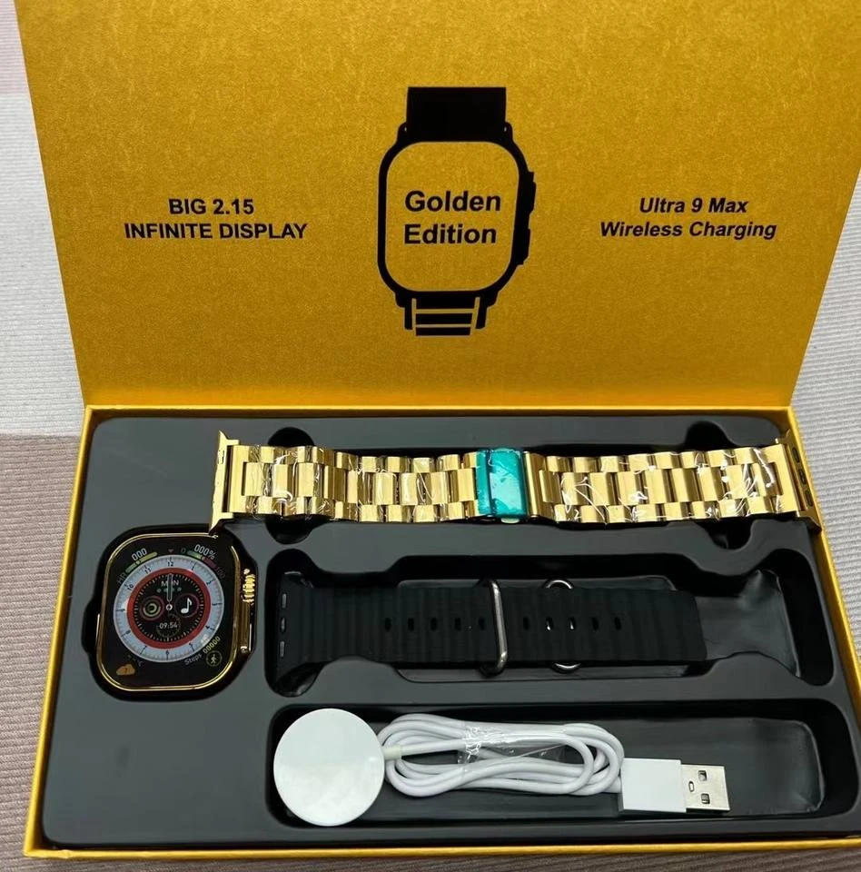Generic Ultra 9 Max Smartwatch Wireless Charging - image 4