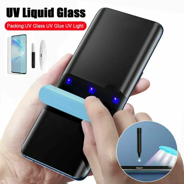 Google Pixel 6 Pro UV Liquid Adhesive Tempered Glass - image 1