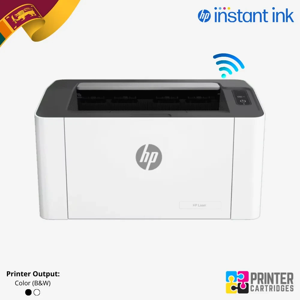 HP 107w Laser Wireless Printer