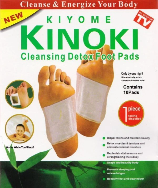Kiyome Kinoki Cleansing Detox Foot Pads Stress Relief - image 2