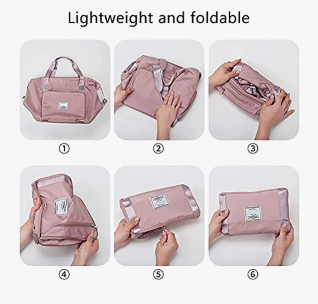 Generic Large Capacity Folding Travel Bag - image 5
