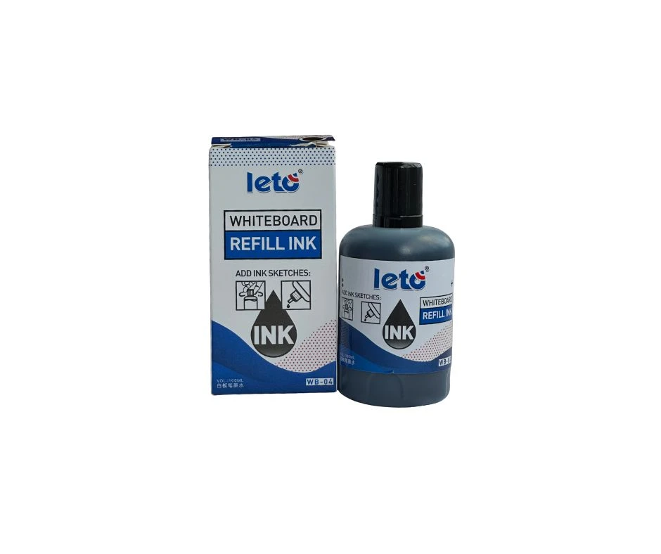 LETO Whiteboard Marker Refill Ink 100ml Black