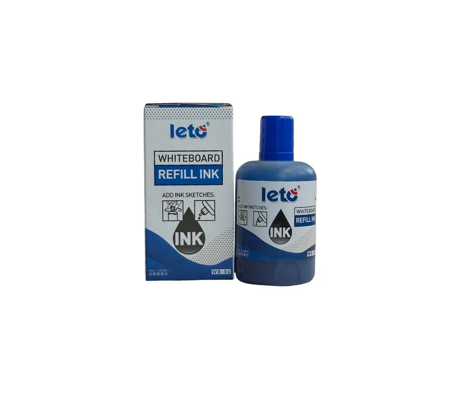 LETO Whiteboard Marker Refill Ink 100ml Blue
