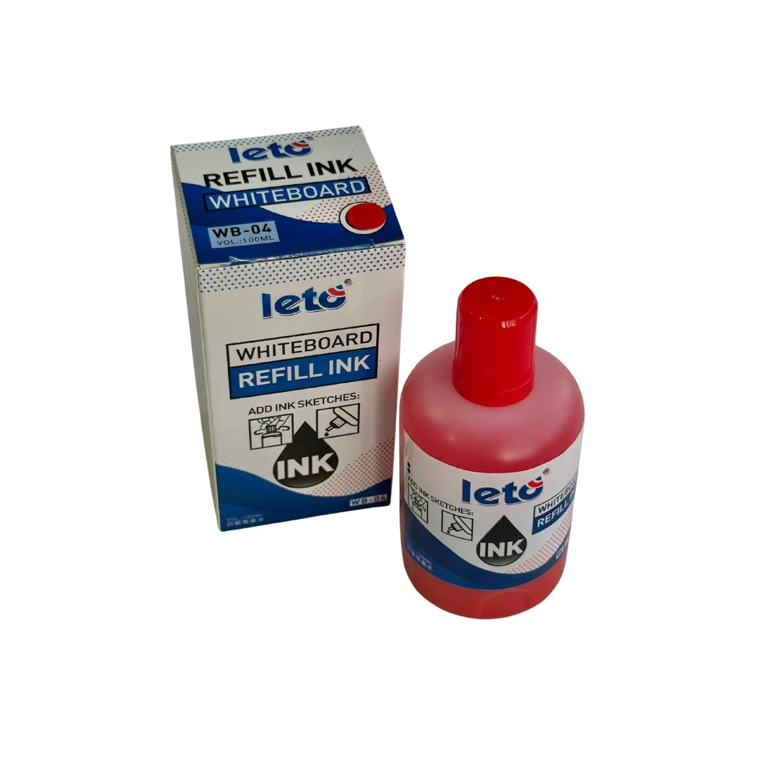 LETO Whiteboard Marker Refill Ink 100ml-Red - image 2
