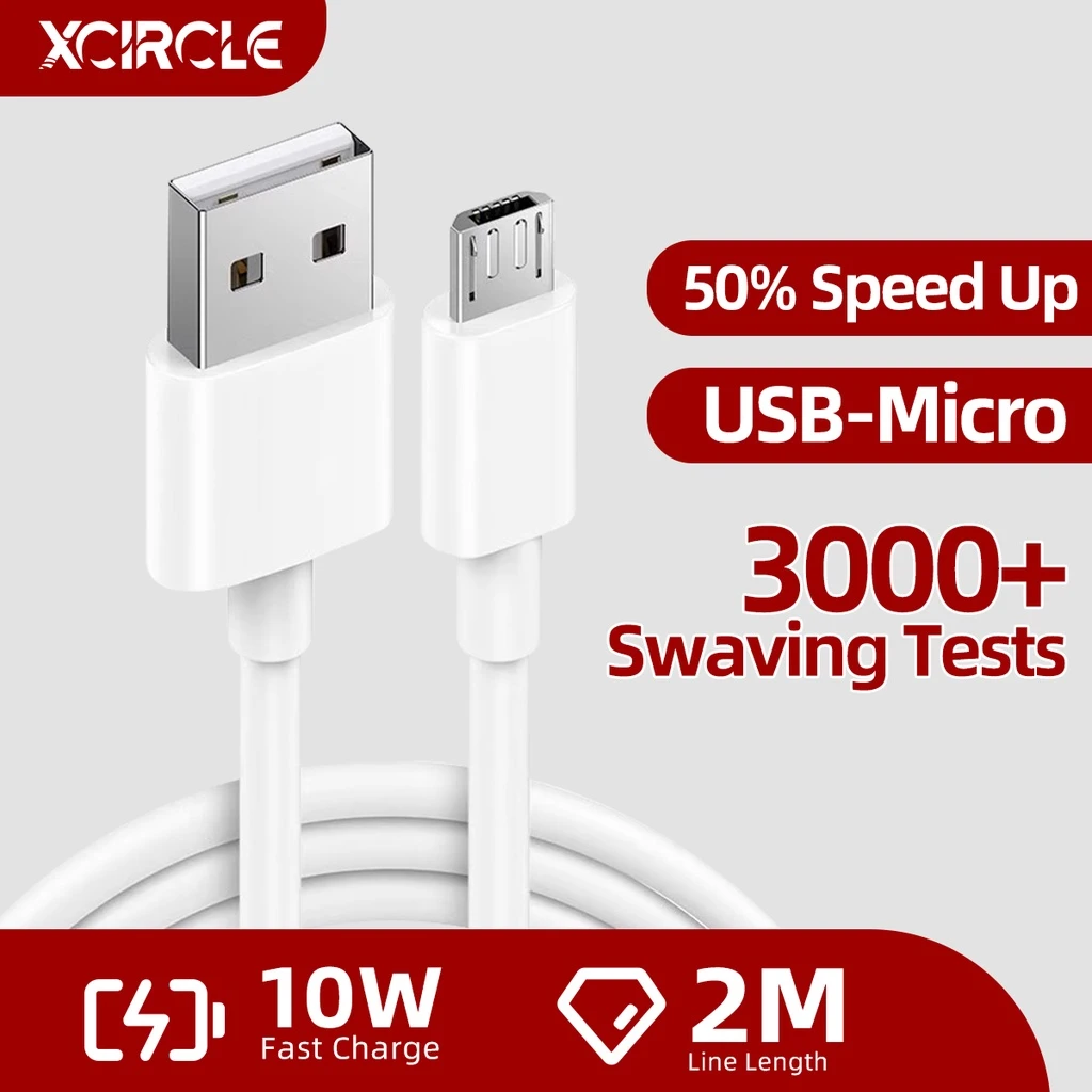 Generic Micro USB Cable 5A Fast Charging Data Wire - image 2