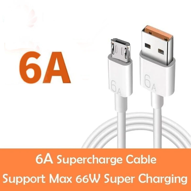 Generic Micro USB Cable 5A Fast Charging Data Wire - image 3