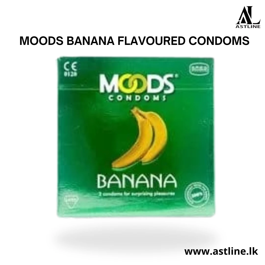 MOODS Condoms Banana Flavoured 3 Pcs - image 2