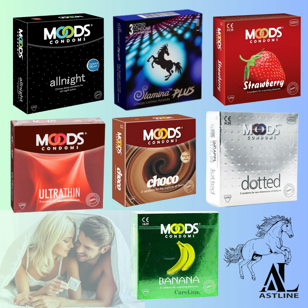 MOODS Delay Flavoured Dotted Ultra Thin Condoms - image 2