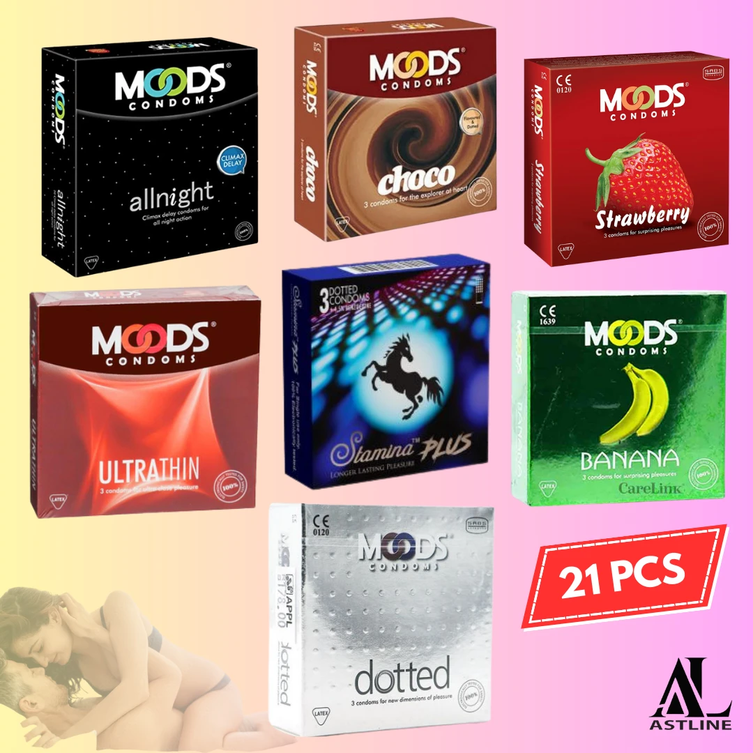 MOODS Delay Flavoured Dotted Ultra Thin Condoms - image 6