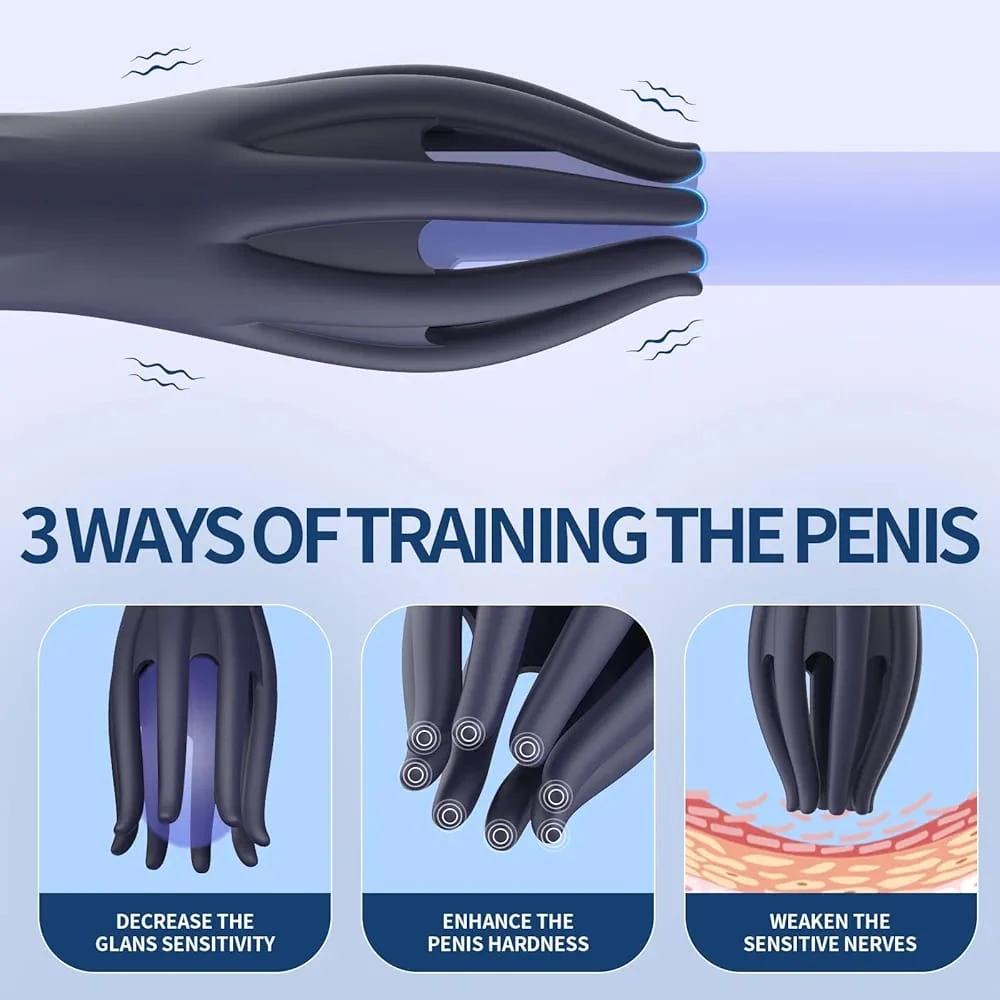 Generic Penis Trainer Simulator Cock Dick Glans Vibrator - image 6