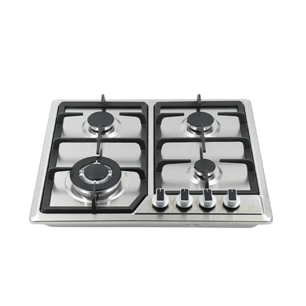 Puresonic PS-SS4B60 Stainless Steel 4 Burner Gas Hob