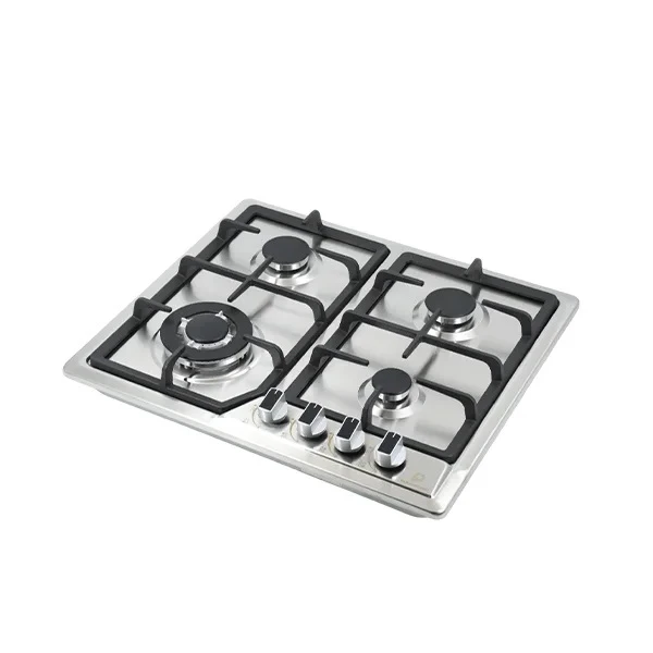 Puresonic PS-SS4B60 Stainless Steel 4 Burner Gas Hob - image 2