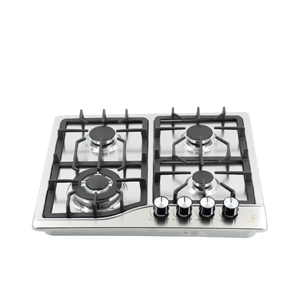Puresonic Stainless Steel Gas Hob - 4 Burner