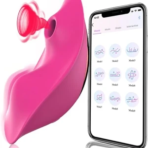 APP Control Sucking and Vibrating  pant Butterfly