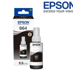 Epson 664 Original Black Ink Bottle for L-Series Printers
